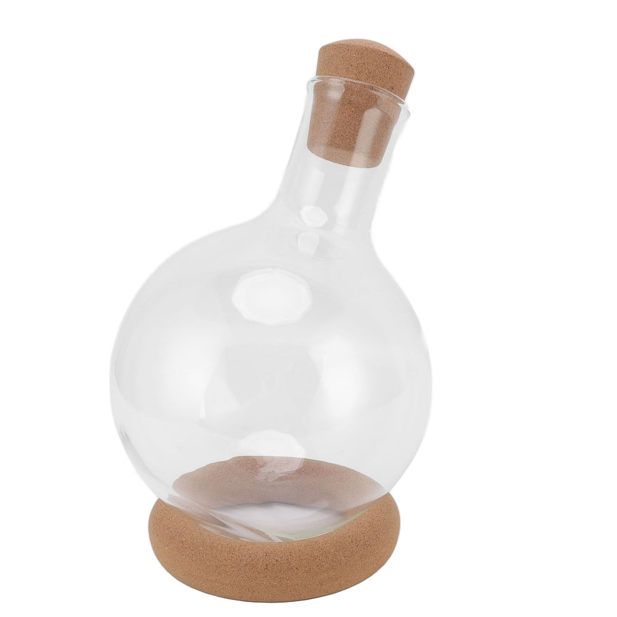 Red Wine Decanter Quick Sober High Borosilicate Glass Transparent Glass Wine Dispenser with Base for Bar Household Gifts 2000ml