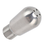Coffee Machine Steam Nozzle 304 Stainless Steel Milk Foam Spout Nozzel for Barsetto 4 Holes 22x18mm - Side View