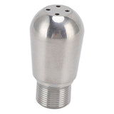 Coffee Machine Steam Nozzle 304 Stainless Steel Milk Foam Spout Nozzel for Barsetto 4 Holes 22x18mm - 45-Degree Angle