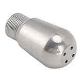 Coffee Machine Steam Nozzle 304 Stainless Steel Milk Foam Spout Nozzel for Barsetto 4 Holes 22x18mm - Close-Up Angle