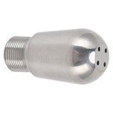 Coffee Machine Steam Nozzle 304 Stainless Steel Milk Foam Spout Nozzel for Barsetto 4 Holes 22x18mm - Extra Image