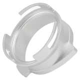 54mm Coffee Portafilter Dosing Funnel Aluminum Alloy Rotatable Dosing Funnel Coffee Machine Accessories Silver