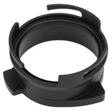 54mm Coffee Portafilter Dosing Funnel Aluminum Alloy Rotatable Dosing Funnel Coffee Machine Accessories Black