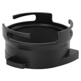 54mm Coffee Portafilter Dosing Funnel Aluminum Alloy Rotatable Dosing Funnel Coffee Machine Accessories Black