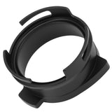 54mm Coffee Portafilter Dosing Funnel Aluminum Alloy Rotatable Dosing Funnel Coffee Machine Accessories Black