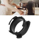 54mm Coffee Portafilter Dosing Funnel Aluminum Alloy Rotatable Dosing Funnel Coffee Machine Accessories Black