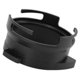 54mm Coffee Portafilter Dosing Funnel Aluminum Alloy Rotatable Dosing Funnel Coffee Machine Accessories Black