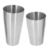 Cocktail Shaker Cup Kit Stainless Steel Bartender Shaking Tins Bartending Mixing Tool for Bar Single Bottom - Rear View