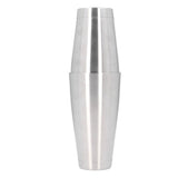 Cocktail Shaker Cup Kit Stainless Steel Bartender Shaking Tins Bartending Mixing Tool for Bar Double Bottom - Side View