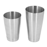 Cocktail Shaker Cup Kit Stainless Steel Bartender Shaking Tins Bartending Mixing Tool for Bar Double Bottom - 45-Degree Angle