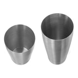Cocktail Shaker Cup Kit Stainless Steel Bartender Shaking Tins Bartending Mixing Tool for Bar Double Bottom - Extra Image