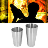 Cocktail Shaker Cup Kit Stainless Steel Bartender Shaking Tins Bartending Mixing Tool for Bar Double Bottom