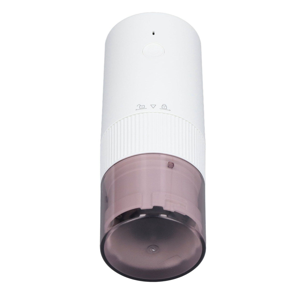 Electric Coffee Grinder Home Travel Portable USB Rechargeable Wireless Mini Electric Automatic Cone Coffee Grinder White