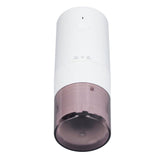 Electric Coffee Grinder Home Travel Portable USB Rechargeable Wireless Mini Electric Automatic Cone Coffee Grinder White - Front View