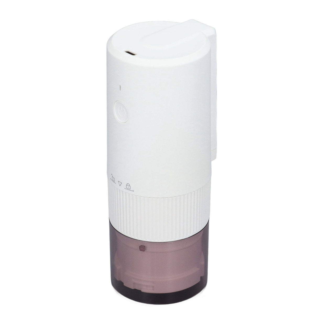 Electric Coffee Grinder Home Travel Portable USB Rechargeable Wireless Mini Electric Automatic Cone Coffee Grinder White