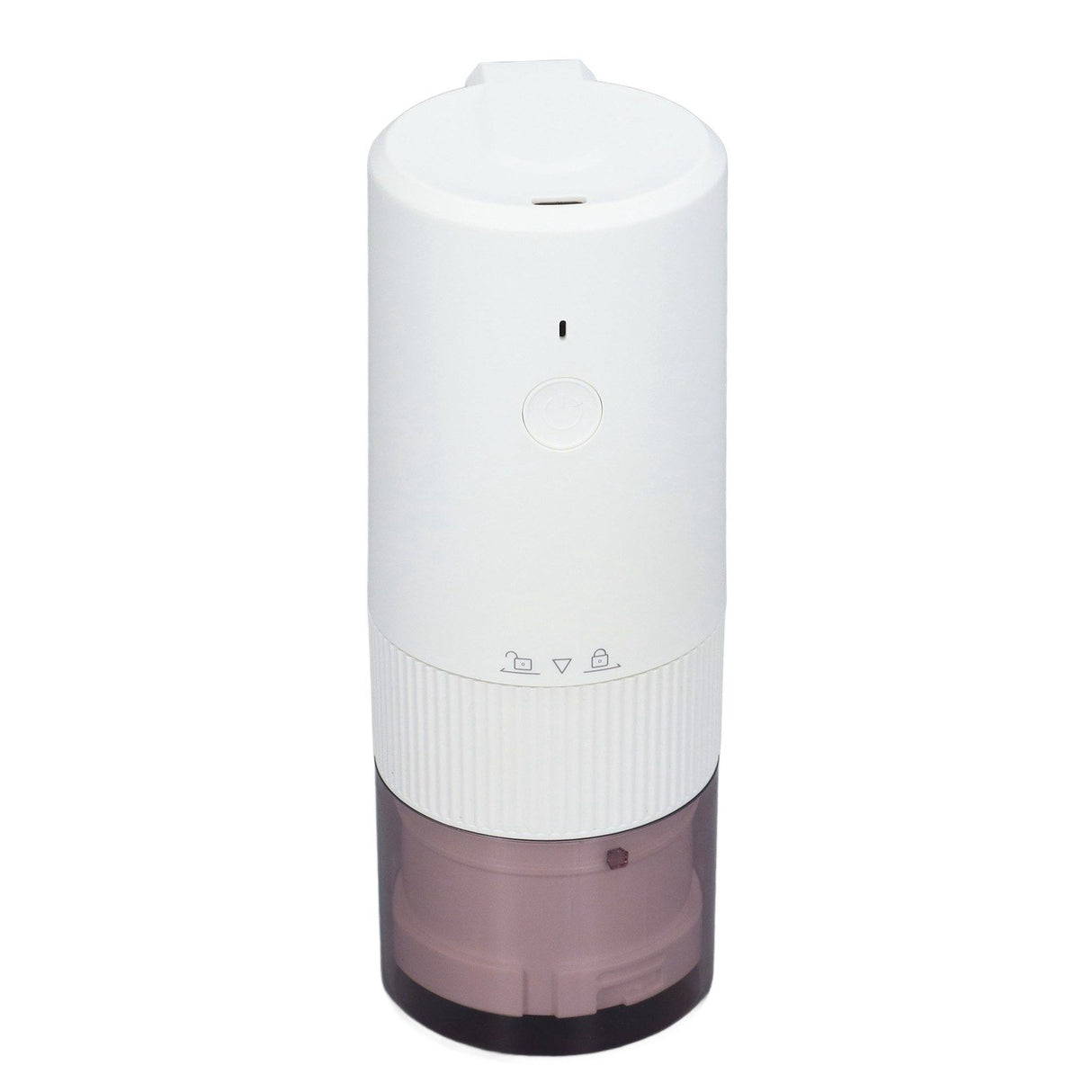 Electric Coffee Grinder Home Travel Portable USB Rechargeable Wireless Mini Electric Automatic Cone Coffee Grinder White