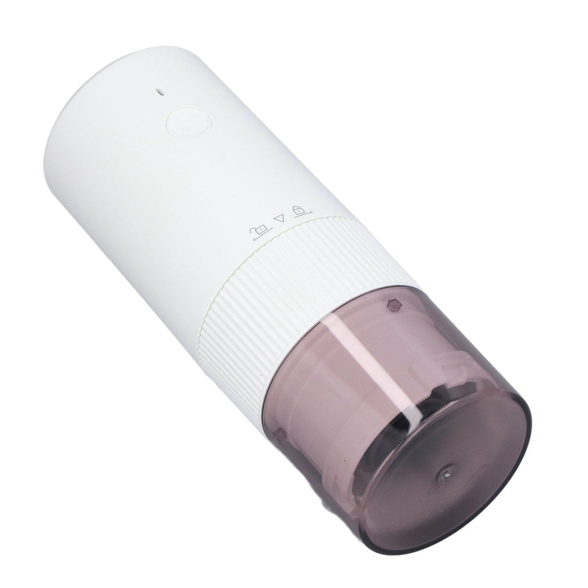 Electric Coffee Grinder Home Travel Portable USB Rechargeable Wireless Mini Electric Automatic Cone Coffee Grinder White