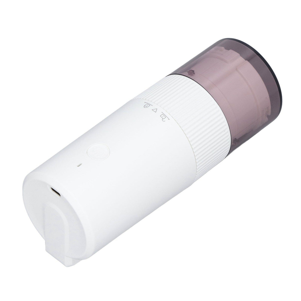 Electric Coffee Grinder Home Travel Portable USB Rechargeable Wireless Mini Electric Automatic Cone Coffee Grinder White