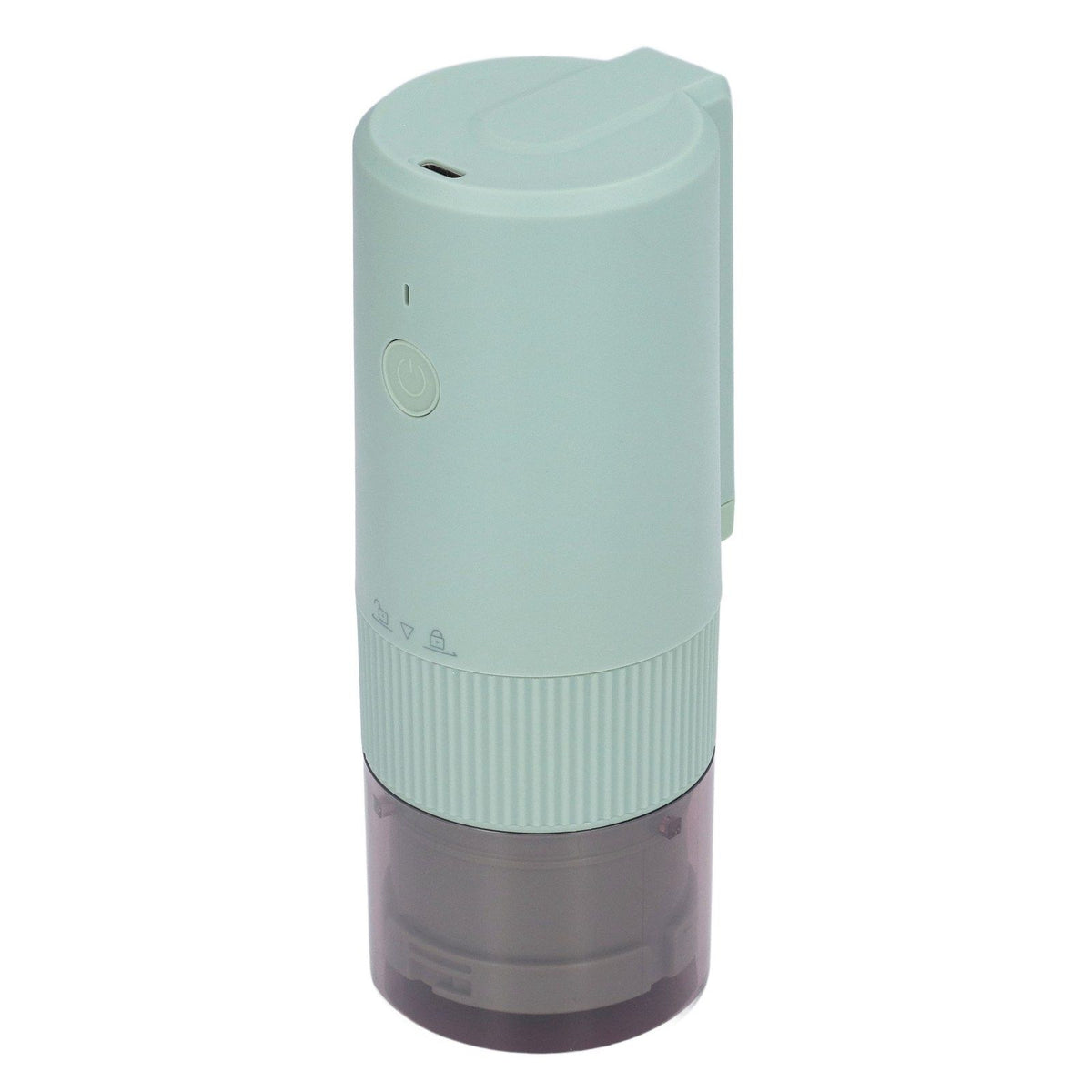 Electric Coffee Grinder Home Travel Portable USB Rechargeable Wireless Mini Electric Automatic Cone Coffee Grinder Green