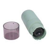 Electric Coffee Grinder Home Travel Portable USB Rechargeable Wireless Mini Electric Automatic Cone Coffee Grinder Green - Top-Down View