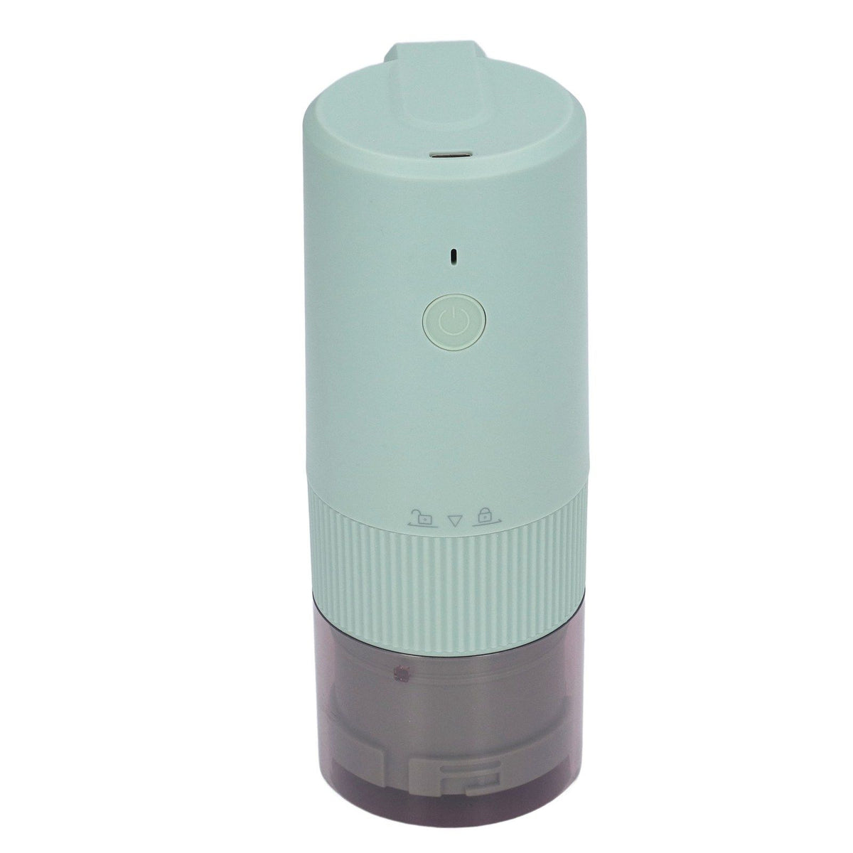 Electric Coffee Grinder Home Travel Portable USB Rechargeable Wireless Mini Electric Automatic Cone Coffee Grinder Green