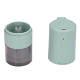 Electric Coffee Grinder Home Travel Portable USB Rechargeable Wireless Mini Electric Automatic Cone Coffee Grinder Green