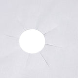 4Pcs Stove Burner Cover PTFE Coating Non Stick Gas Range Stove Top Protector Pad for Kitchen Cooking Silver 27x27cm 0.1mm - Extra Image