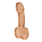 Aperitif Board Composite Wood Trumpet Shape Cooked Food Platter for Housewarming Gift Left