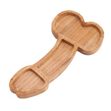 Aperitif Board Composite Wood Trumpet Shape Cooked Food Platter for Housewarming Gift Right