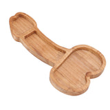 Aperitif Board Composite Wood Trumpet Shape Cooked Food Platter for Housewarming Gift Right