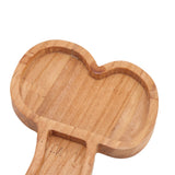 Aperitif Board Composite Wood Trumpet Shape Cooked Food Platter for Housewarming Gift Right - Extra Image