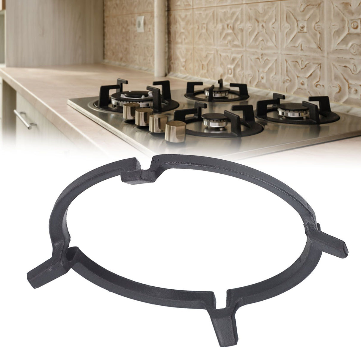 Gas Cooker Rack Stove Grate Iron Support Holder Stand Universal for Milk Pot Frying Pan