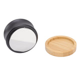 Coffee Distributor Stainless Steel Alloy Dual Head Adjustable Depth Coffee Leveler with Bamboo Base 53mm/2.09in