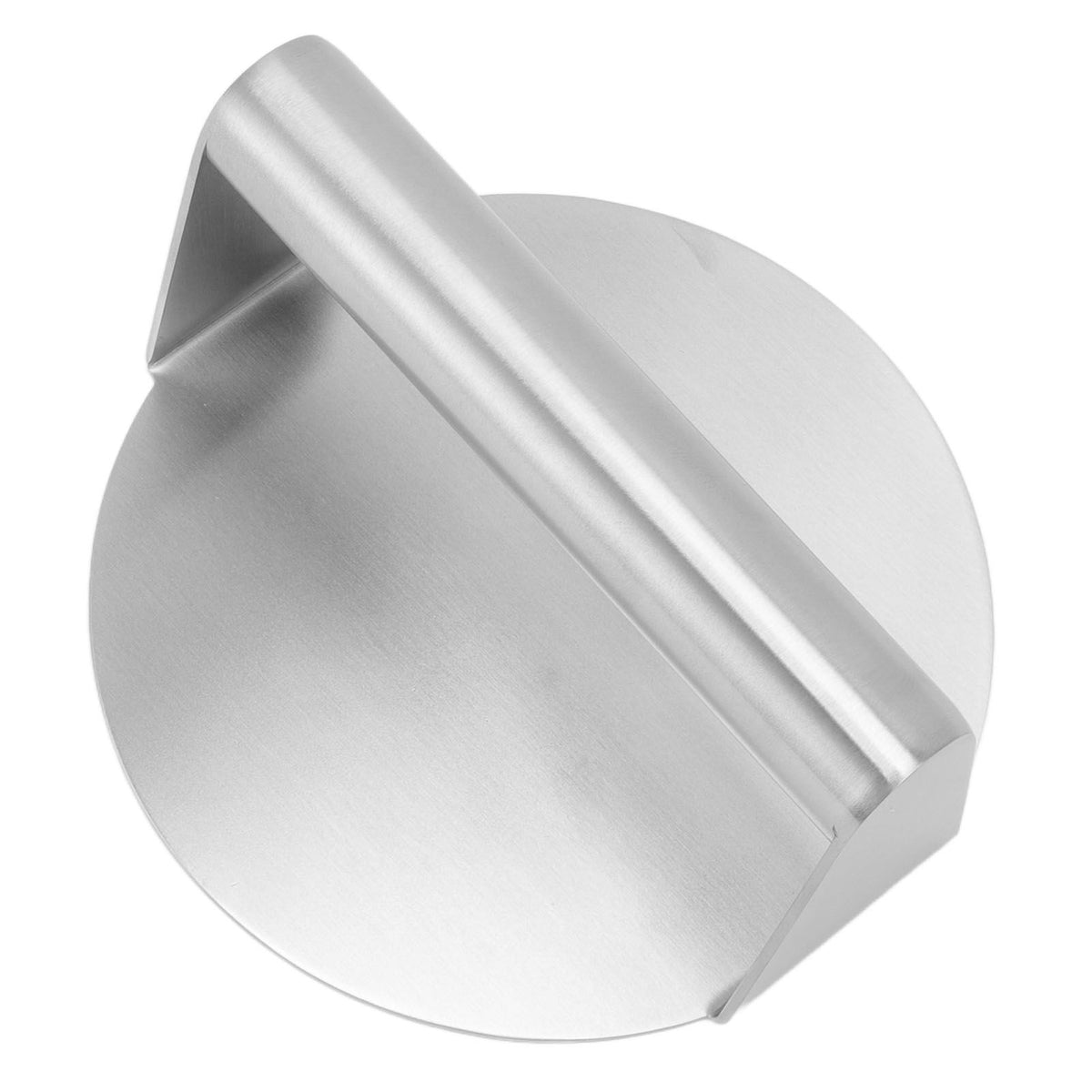 Meat Press Manual Stick Free Comfortable Handle 304 Stainless Steel Round Burger Press for Bacon Steak Grilling