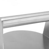 Meat Press Manual Stick Free Comfortable Handle 304 Stainless Steel Round Burger Press for Bacon Steak Grilling - Extra Image