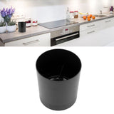 Utensil Holder 360 Degree Rotatable Simple Chopstick Basket Tableware Storage Container for Home Kitchen Black