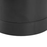 Utensil Holder 360 Degree Rotatable Simple Chopstick Basket Tableware Storage Container for Home Kitchen Black
