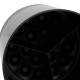 Utensil Holder 360 Degree Rotatable Simple Chopstick Basket Tableware Storage Container for Home Kitchen Black - Extra Image