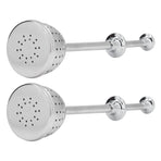 2Pcs Tea Strainer Long Handle Stainless Steel Infuser Filter Reusable Teapot Interval Diffuser