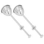 2Pcs Tea Strainer Long Handle Stainless Steel Infuser Filter Reusable Teapot Interval Diffuser