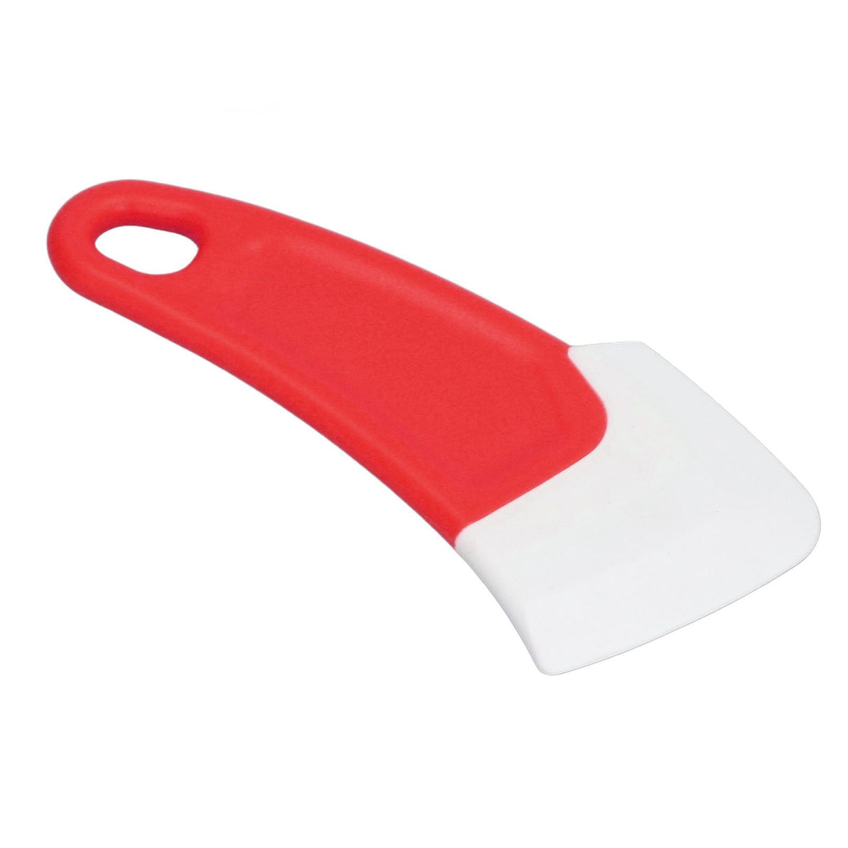 10 Pcs Silicone Spatula Flexible Hook Hole Design PP Handle Kitchen Silicone Spatula for Cake Pasta Baking Cooking Red