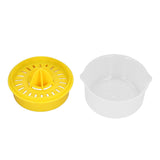 Lemon Squeezer 2 in 1 Juicer Juice Press Yolk Separator PP Hand Tool for Fruit Orange - Close-Up Angle