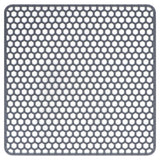 Sink Mat Silicone Durable Grid Design Anti Slip Sink Protection Pad for Kitchen Stainless Steel Ceramic Sinks