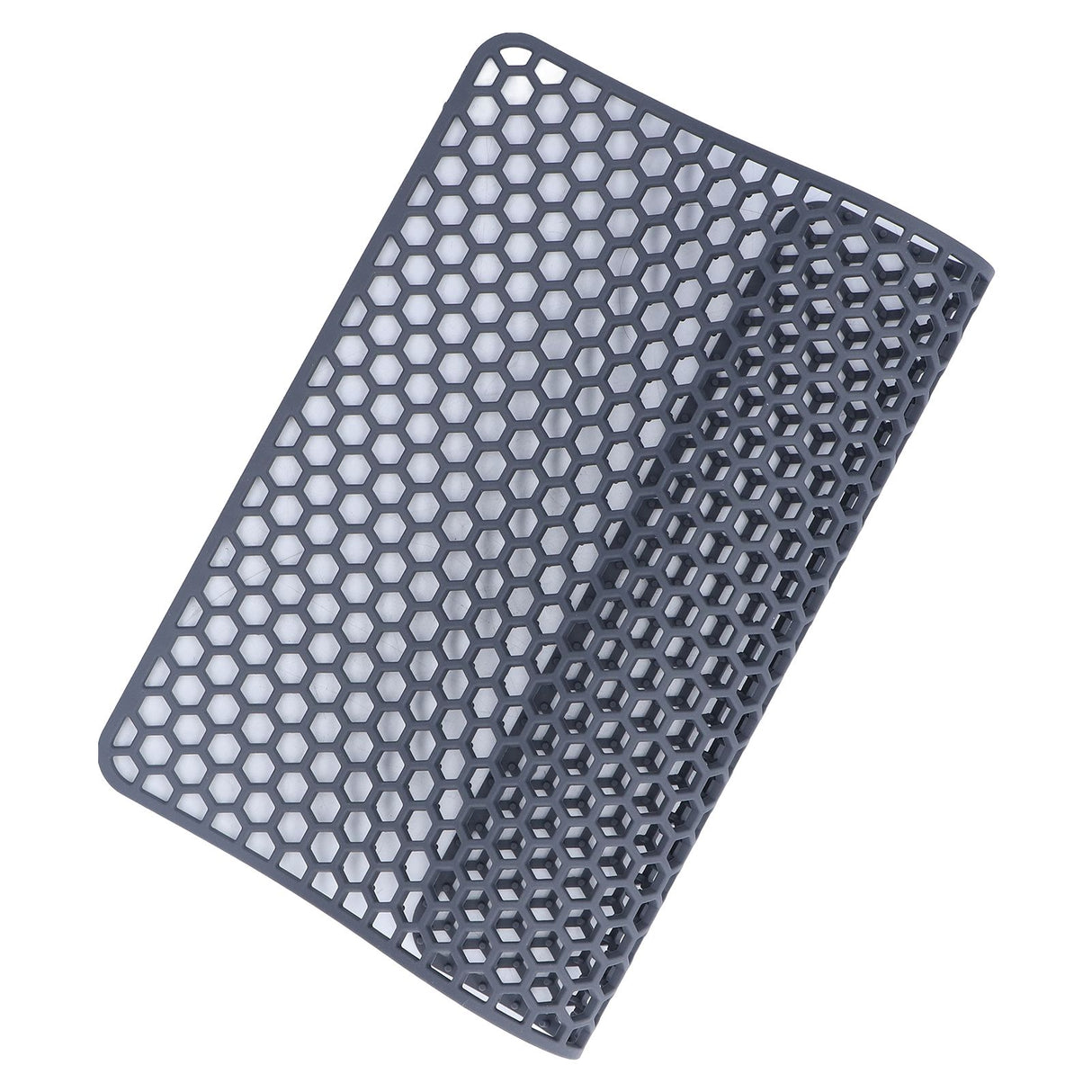 Sink Mat Silicone Durable Grid Design Anti Slip Sink Protection Pad for Kitchen Stainless Steel Ceramic Sinks