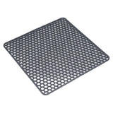 Sink Mat Silicone Durable Grid Design Anti Slip Sink Protection Pad for Kitchen Stainless Steel Ceramic Sinks - 45-Degree Angle