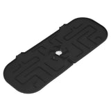 Faucet Handle Drip Catcher Tray Durable Silicone Sink Faucet Mat for Kitchen Bathroom Apartment Hotel Black - Extra Image