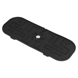 Faucet Handle Drip Catcher Tray Durable Silicone Sink Faucet Mat for Kitchen Bathroom Apartment Hotel Black