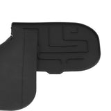 Faucet Handle Drip Catcher Tray Durable Silicone Sink Faucet Mat for Kitchen Bathroom Apartment Hotel Black