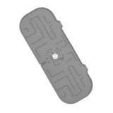 Faucet Handle Drip Catcher Tray Durable Silicone Sink Faucet Mat for Kitchen Bathroom Apartment Hotel Gray