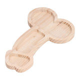 Cheese Plate Novelty 40cm Large Practical Beech Wood Picnic Board Food Platter for Gift Anniversary Party for Restaurant Left